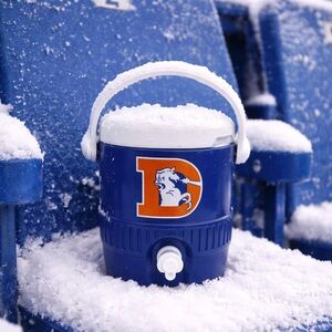 DENVER BRONCOS 2025 SOUVENIR COOLER CUP MUG 16OZ